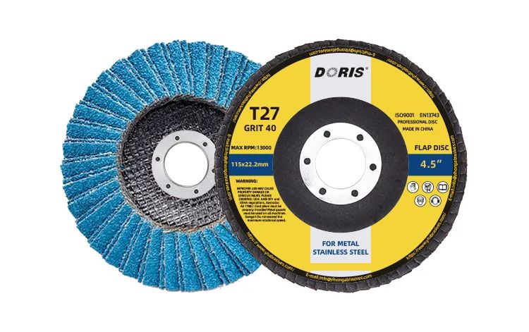 Double leaves flap disc